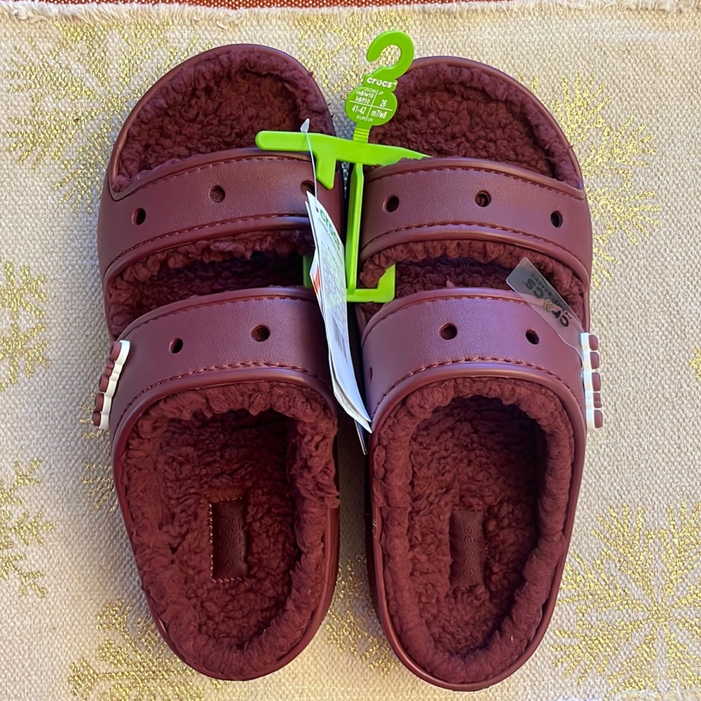 Classic Cozzzy Sandals w/ fur